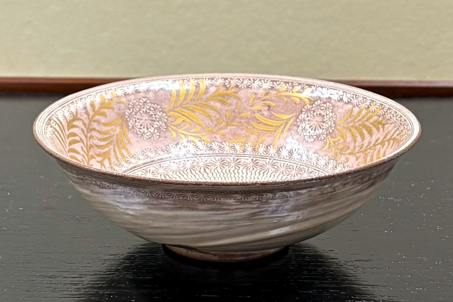 小鉢　金彩三島　森里陶楽